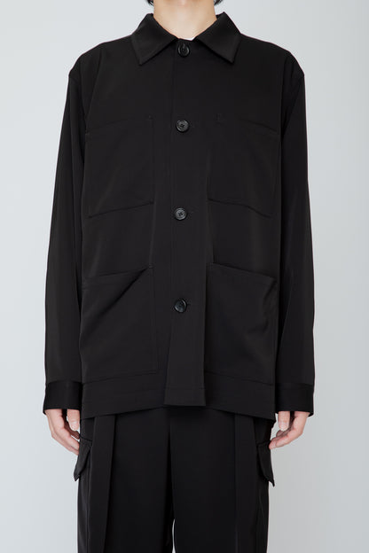 SUPPLE WORK SHIRT / BLACK