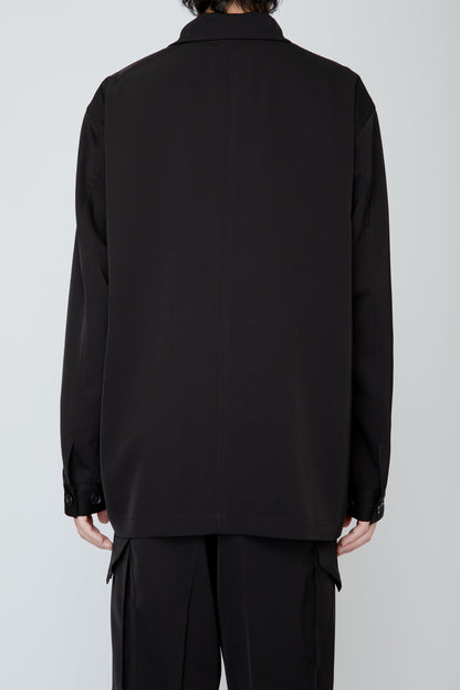 SUPPLE WORK SHIRT / BLACK