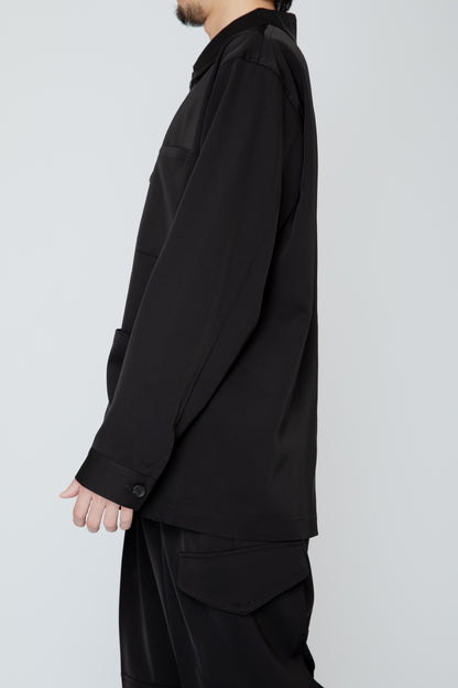 SUPPLE WORK SHIRT / BLACK
