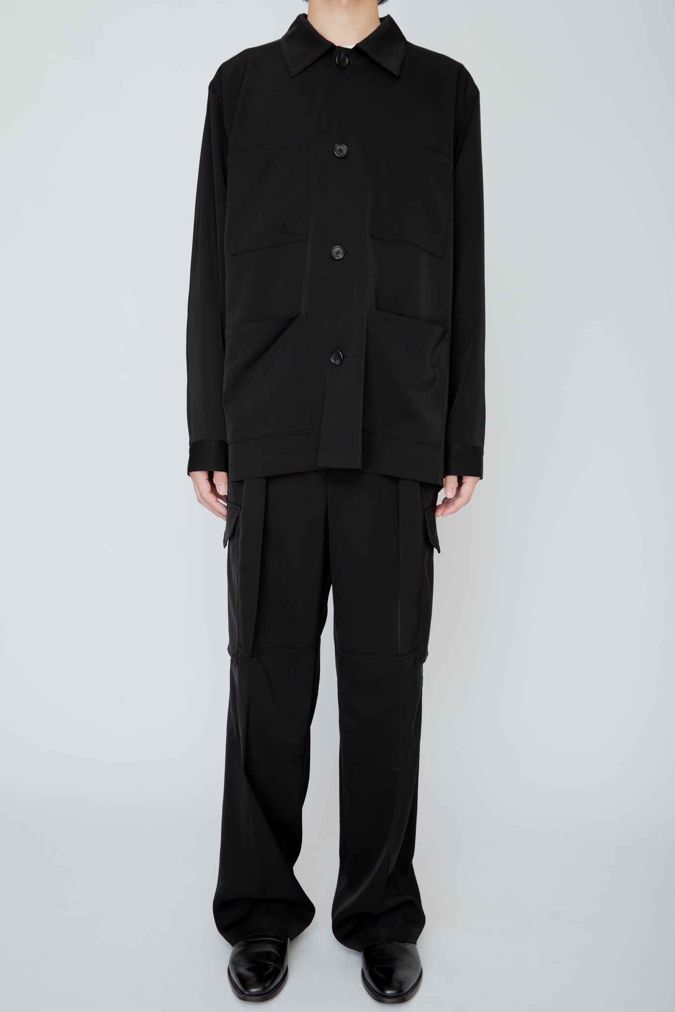 SUPPLE WORK SHIRT / BLACK