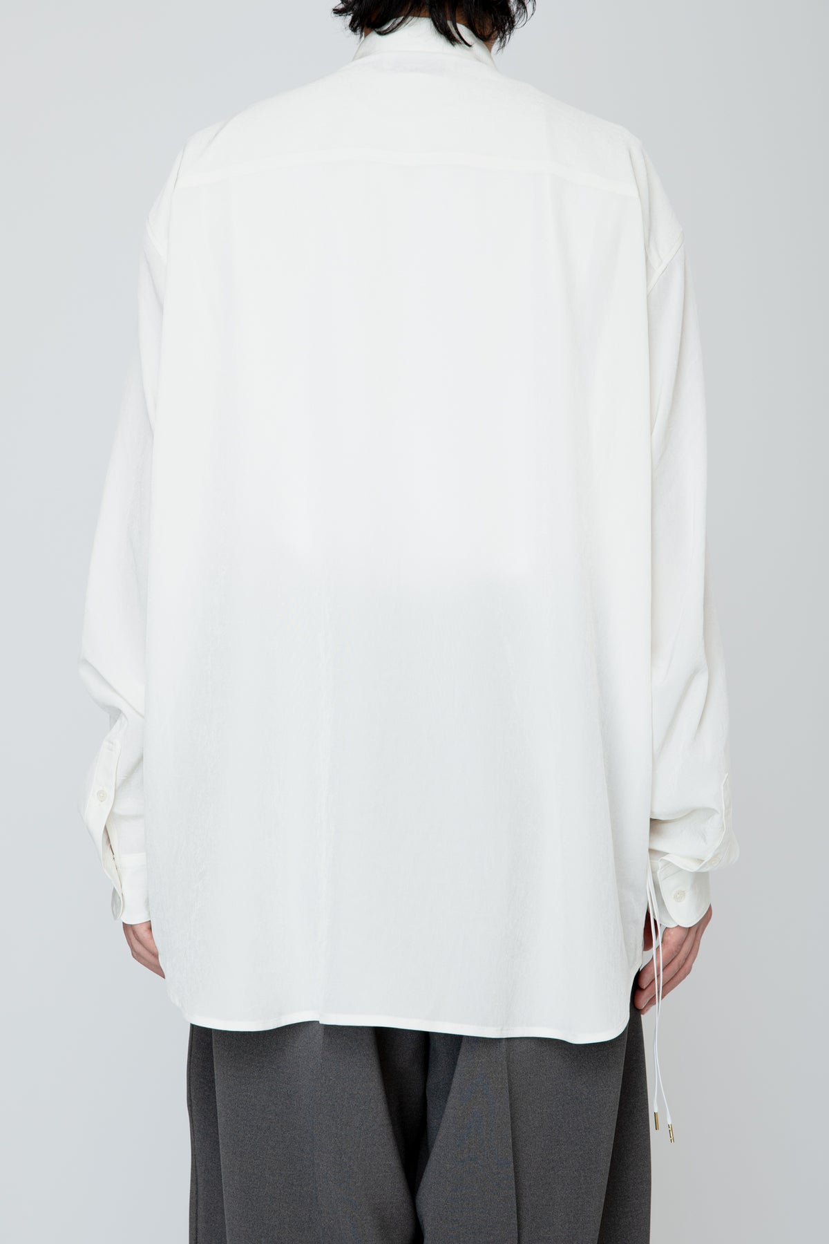 REGULAR COLLAR DOUGI SHIRT / WHITE