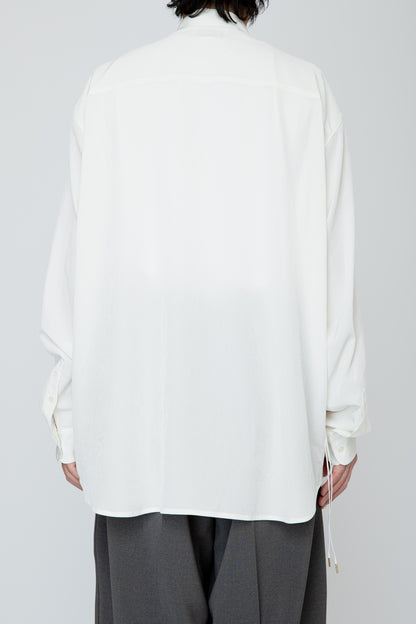 REGULAR COLLAR DOUGI SHIRT / WHITE