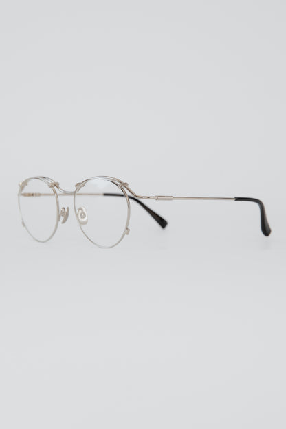 G90 / FRAME-POLISHED TITANIUM LENS-CLEAR