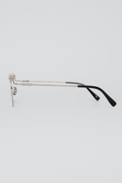 G90 / FRAME-POLISHED TITANIUM LENS-CLEAR