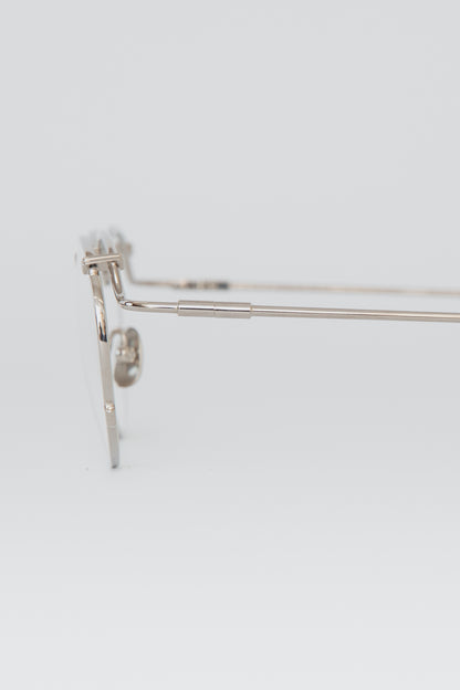 G90 / FRAME-POLISHED TITANIUM LENS-CLEAR