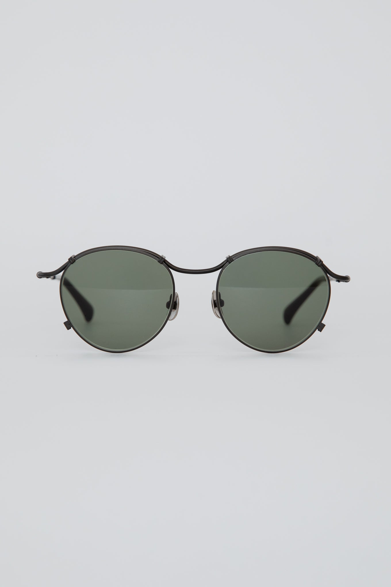 G90 / FRAME-MATTE IP BLACK LENS-DEEP GREEN