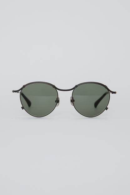 G90 / FRAME-MATTE IP BLACK LENS-DEEP GREEN