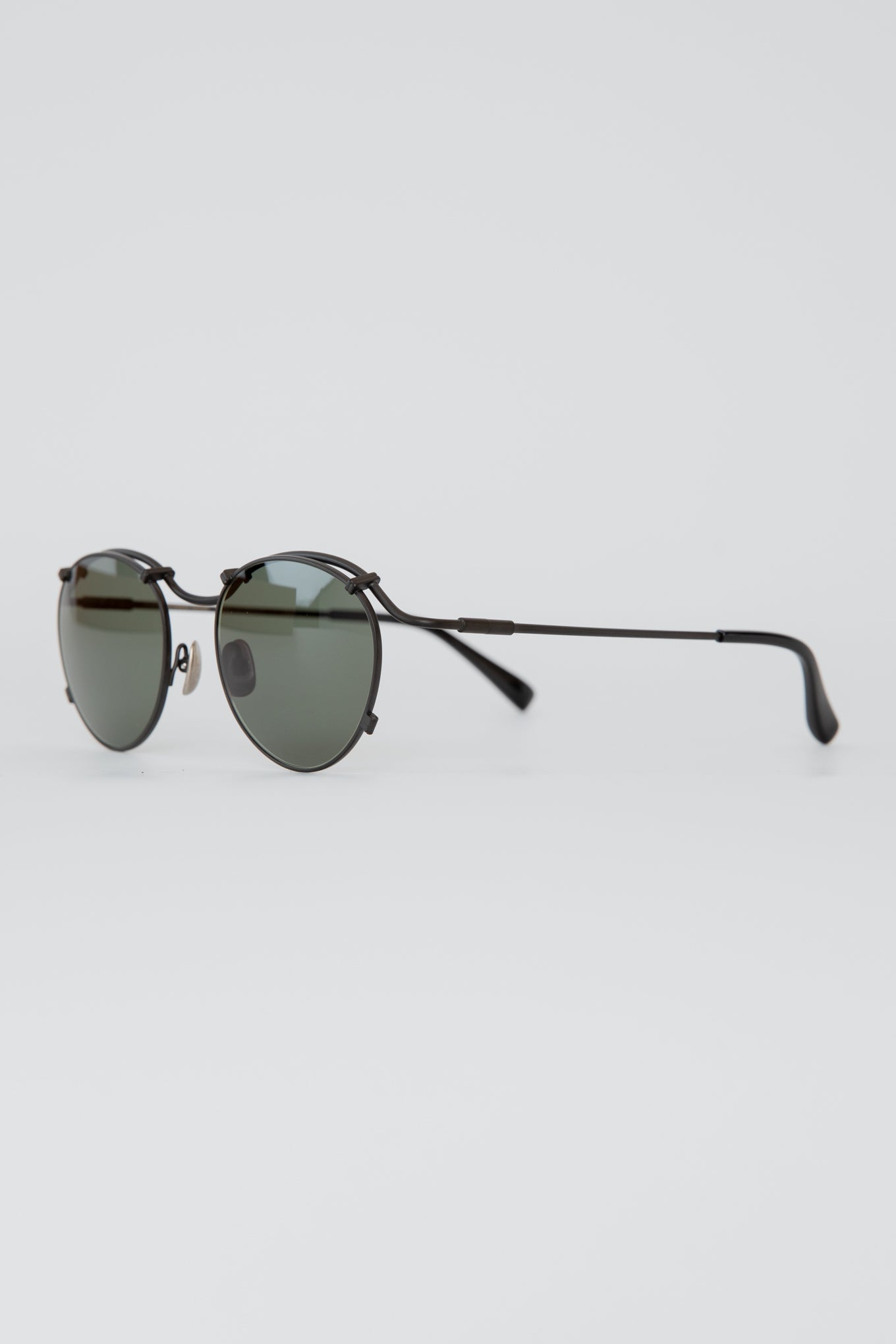 G90 / FRAME-MATTE IP BLACK LENS-DEEP GREEN