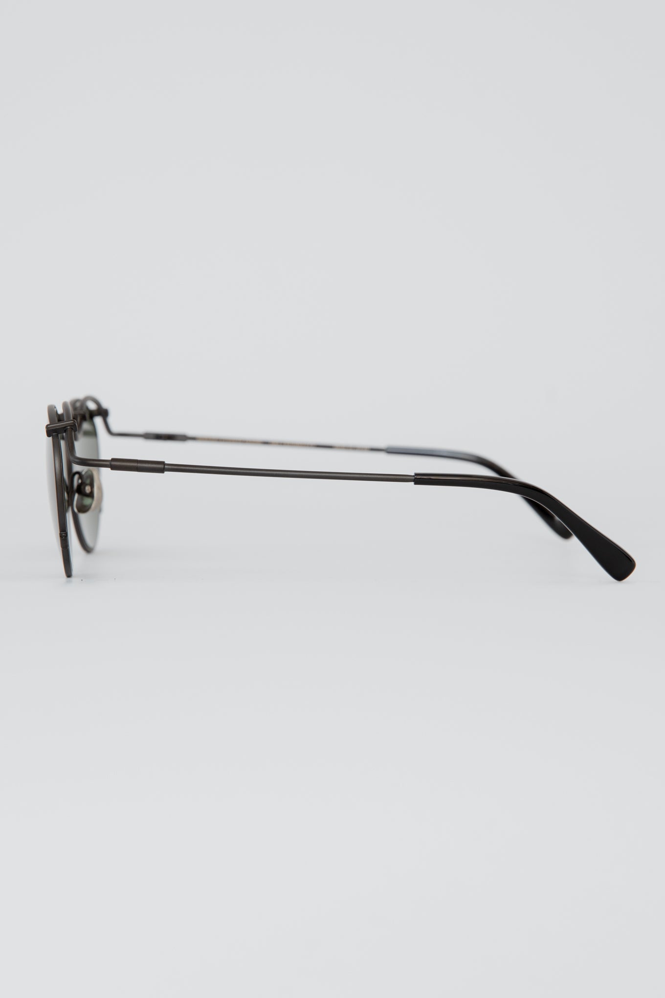 G90 / FRAME-MATTE IP BLACK LENS-DEEP GREEN