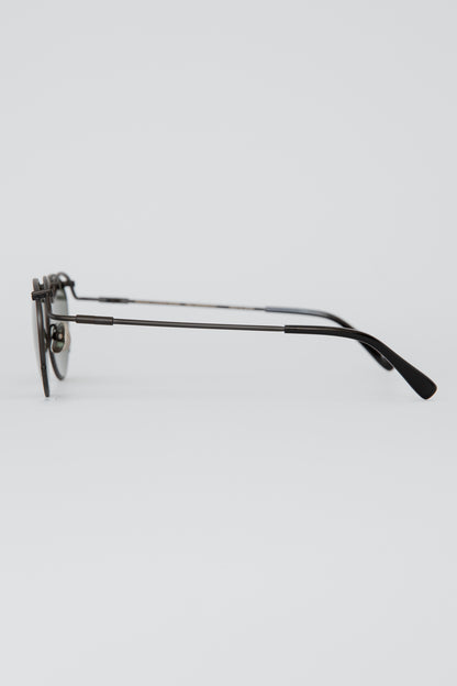G90 / FRAME-MATTE IP BLACK LENS-DEEP GREEN