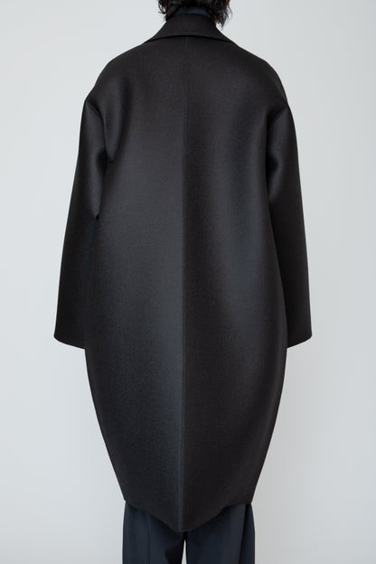 LOFTED ULSTER COAT / BLACK