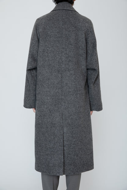 WRAP COAT / TOP GRAY