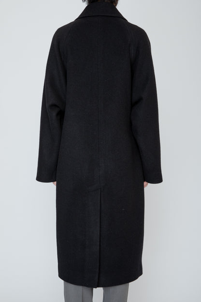 WRAP COAT / BLACK