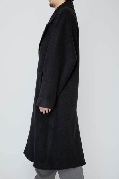 WRAP COAT / BLACK