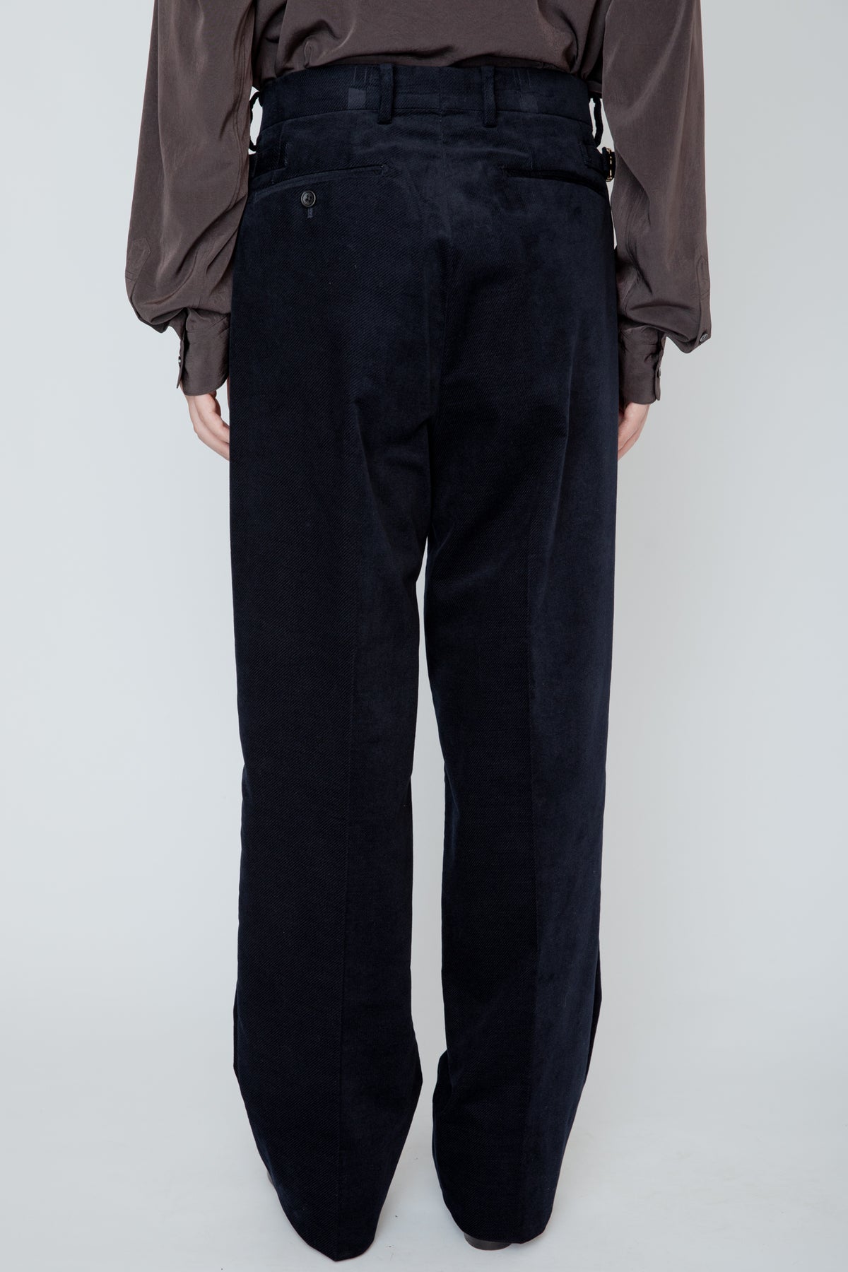 WIDE TROUSERS / NAVY