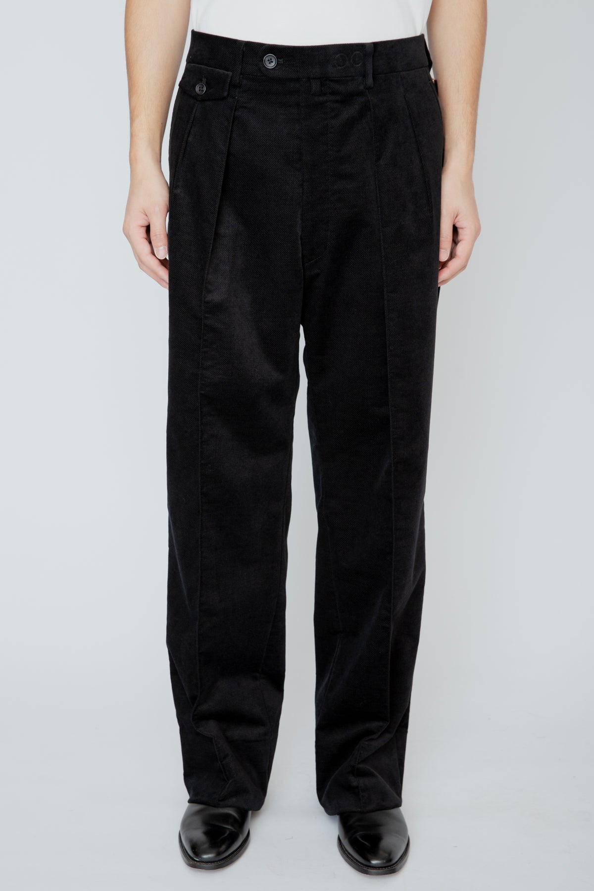 WIDE TROUSERS / BLACK