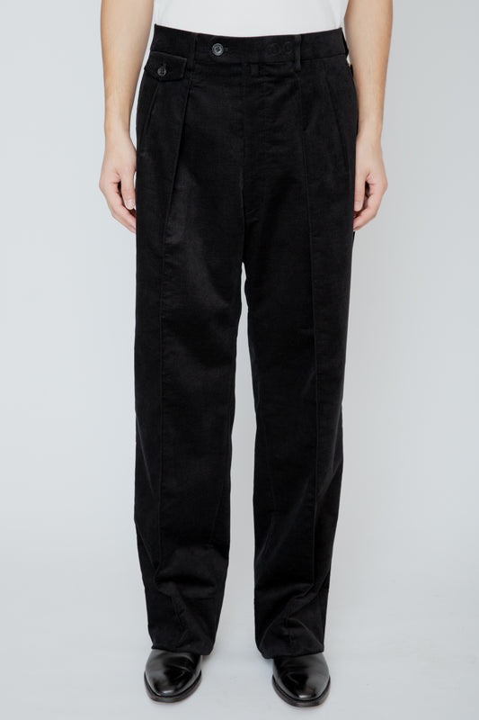 WIDE TROUSERS / BLACK