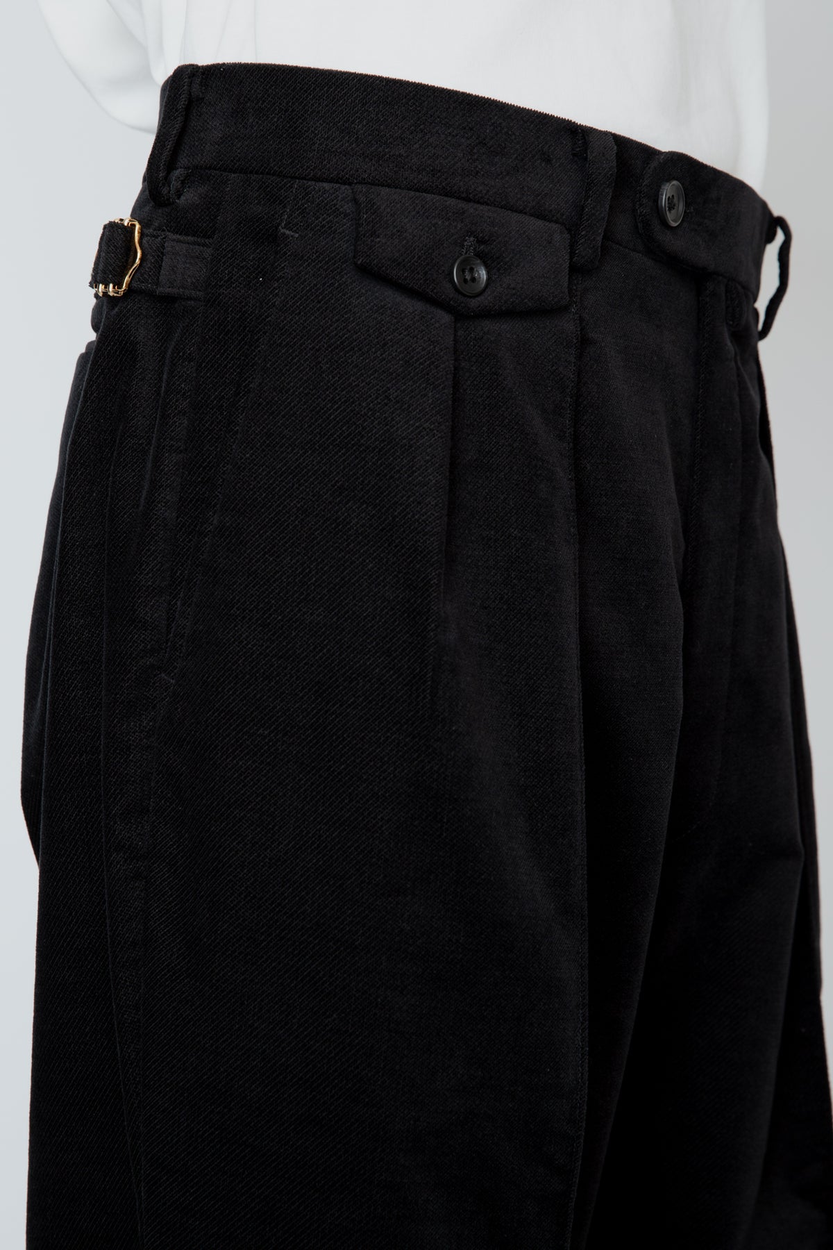 WIDE TROUSERS / BLACK