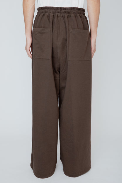 HAKAMA SWEATPANTS / BROWN
