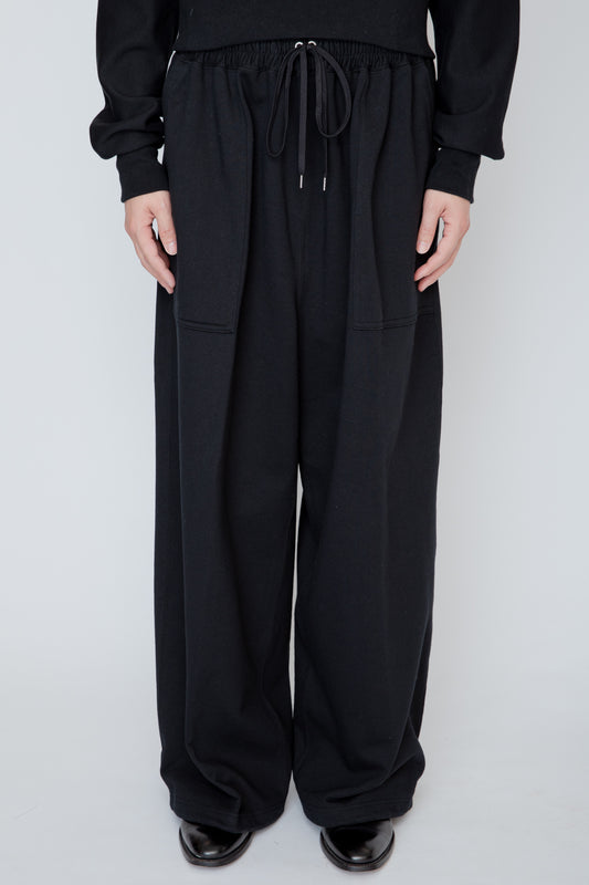 HAKAMA SWEATPANTS / BLACK