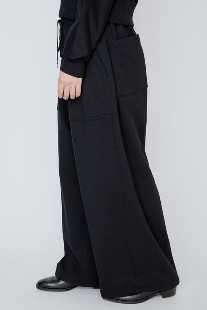 HAKAMA SWEATPANTS / BLACK