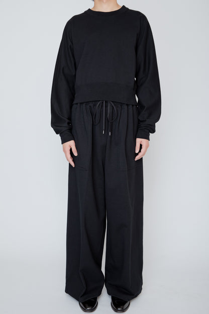 HAKAMA SWEATPANTS / BLACK