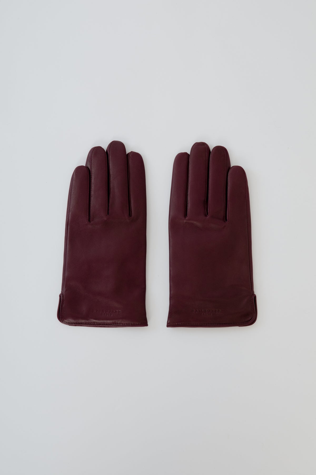 LEATHER GLOVE / PURPLE