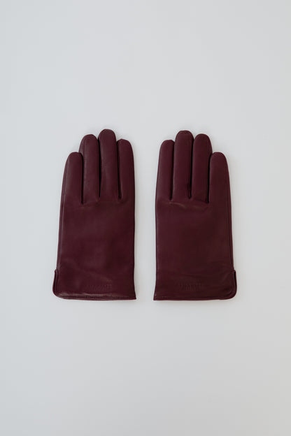 LEATHER GLOVE / PURPLE