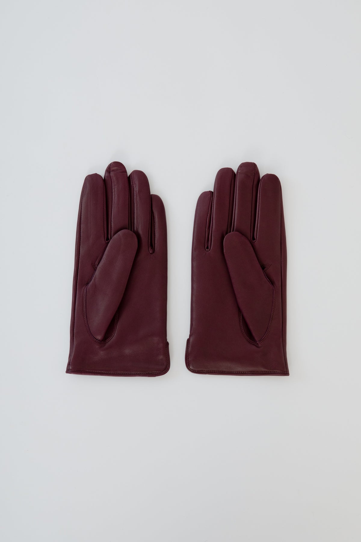 LEATHER GLOVE / PURPLE