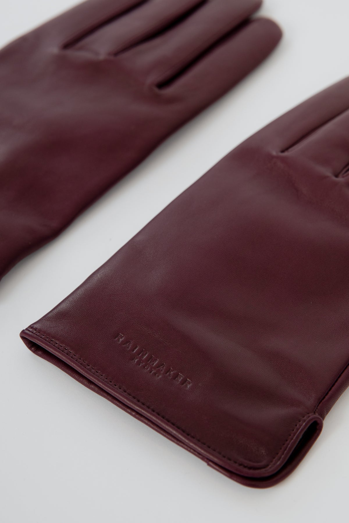 LEATHER GLOVE / PURPLE