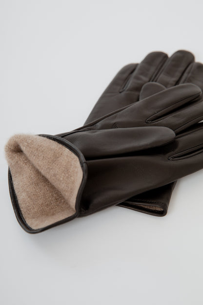 LEATHER GLOVE / BLACK